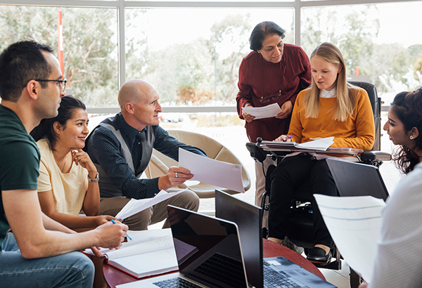 Instructor includes all students for learning excellence