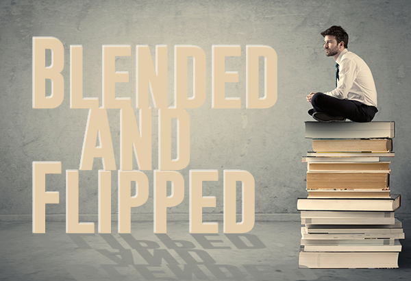 man in suit sitting and thinking on top of books