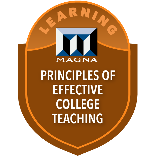 Principles of Effective College Teaching