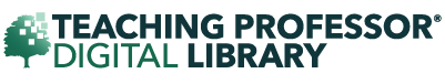 Teaching Professor Digital Library logo