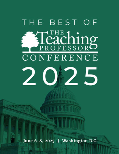 cover of The Best of The Teaching Professor Conference 2025 report