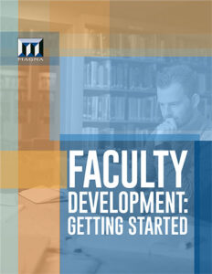 cover of faculty development: getting started report