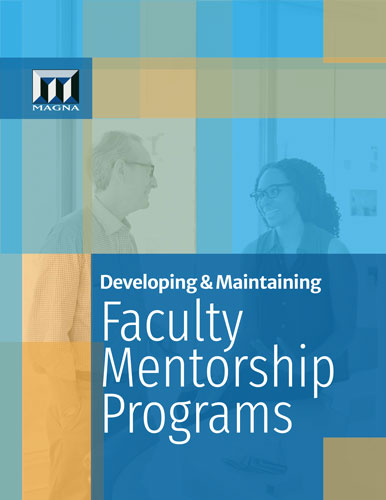 cover of developing and maintaining faculty mentorship programs report