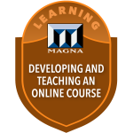 Developing and Teaching an Online Course